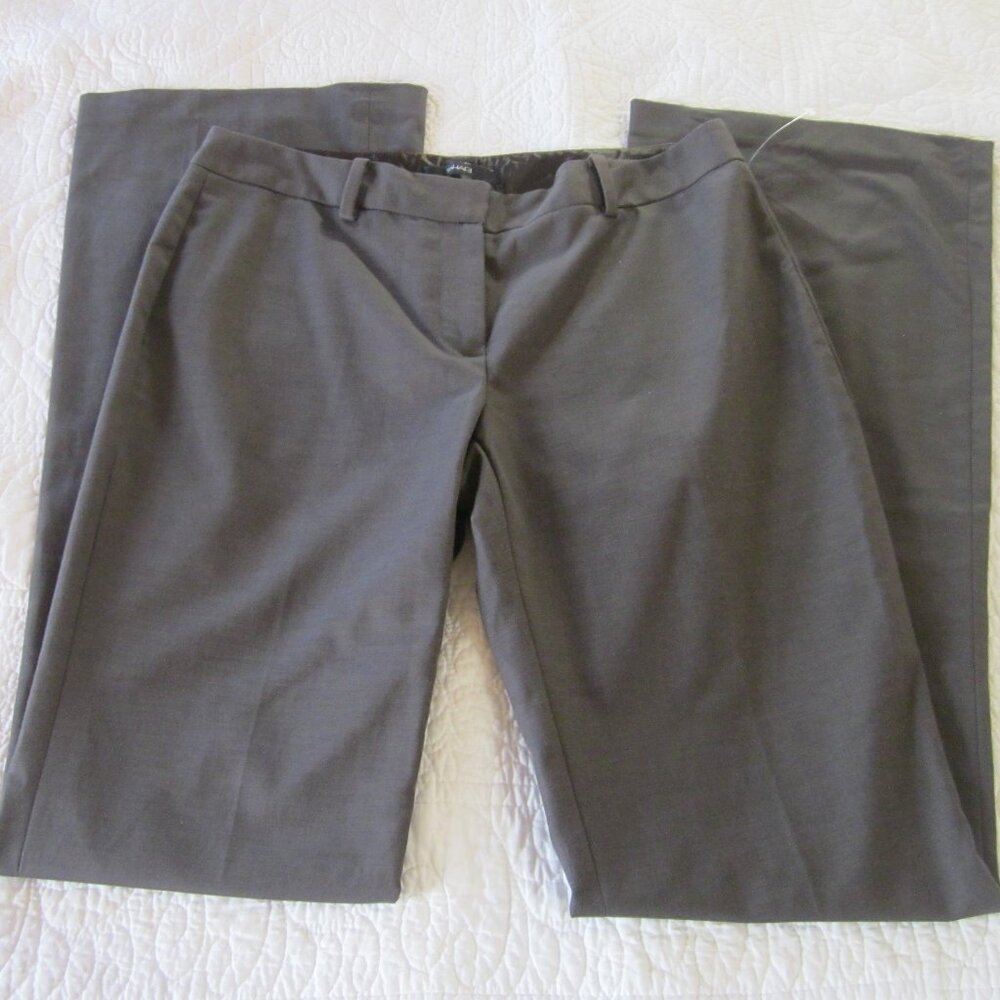 Tahari Pants 4 Brown Bootleg Career/Office NWOT